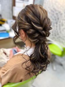 ハーフアップ - Hair Salon Lashic...らしく掲載