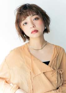 アンニュイヘルシー切りっぱなしボブ20代30代40代吉祥寺 - shell吉祥寺【白髪ぼかし/ハイライト/髪質改善/縮毛矯正/ショート】掲載