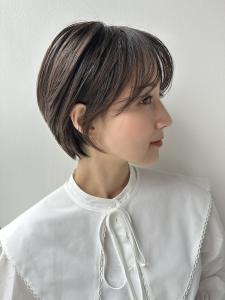 【エレン池袋】小顔カット×大人気ショートボブ　薄め前髪 - ElEn. 似合わせ小顔カット&髪質改善サロン 池袋掲載