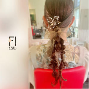hairmake&nail F PLUS！× ポニーアレンジ - hairmake&nail F PLUS！掲載