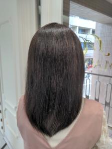 くせ毛改善ヘアスタイル（2枚目ビフォーあり） - MAO hair 髪質改善＆縮毛矯正掲載