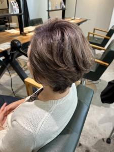 ショート/30代/40代/50代/白髪ぼかし/SOHO北島 - SOHO hair & botanical 大橋店掲載
