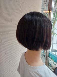 【MICHI refre店 藤原信恵】前下がりボブ - REFRE&CARE MICHI 幸町店掲載