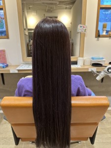 ツヤ感際立つアメジストカラー - hair and spa palm掲載