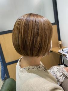５０代可愛いヘア - 半個室 rire hair 千早店掲載