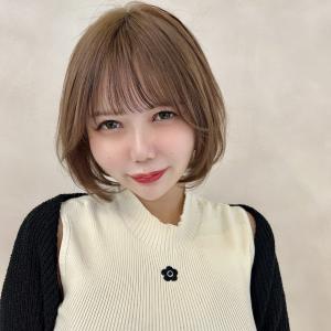 【金沢】丸顔20代/色っぽくて大人めな丸みショートボブ - Euphoria GINZA GRANDE 銀座掲載