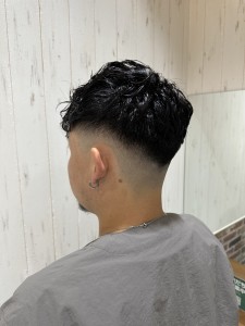 メンズスキンフェードカット - soin de brace 立花店掲載