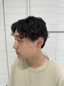 メンズスパイラルパーマ - soin de brace 立花店掲載