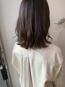 切りっぱなしロブ×ブラウングレージュ＊*【正木】 - tocca hair&treatment 三宮ANNEX掲載