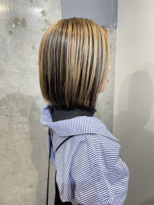 個性的　おしゃれセクションカラー - MANOHARU掲載