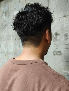 束感  刈り上げ ベリーショート ツイストパーマ - MEN'S SALON alfRed 平針店掲載
