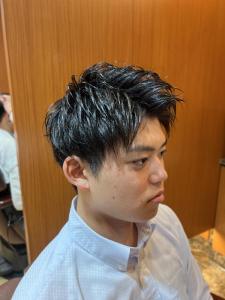 ビジネスショートツーブロック - ヘアーモードキクチ 銀座店掲載