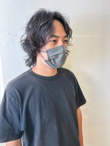 men's medium perm - e's(イーズ)中目黒掲載