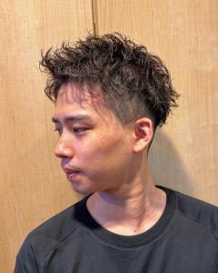 横浜メンズカットスパイキーショートツイストピンパーマイケメン - ＣＲＥＡ能見台掲載