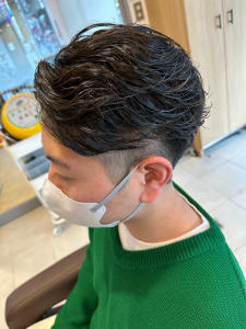 メンズカット＋メンズパーマ - HAIR & MAKE EARTH 越谷店掲載