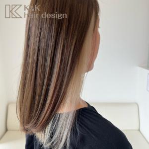 ホワイトベージュ - K&K hair design つつじが丘店掲載