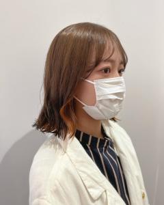 beige×orange - 半個室型美容室 Sourire 九産大前店掲載