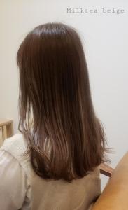 ミルクティーベージュ - 半個室型美容室 Sourire 九産大前店掲載