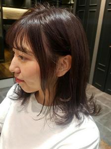 パープルブラウン - 半個室型美容室 Sourire 九産大前店掲載