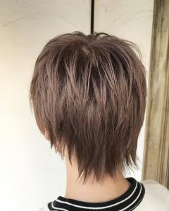 ミニウルフ×スモーキーベージュ - 半個室型美容室 Sourire 九産大前店掲載