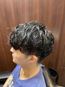 【ふんわりパーマ】ツーブロックスタイル - HIRO GINZA 新橋店【理容室】掲載
