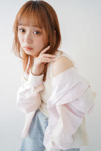 ★ふんわりカールヘルシースタイルルーズヘアショコラアッシュ - shell立川【白髪ぼかし/ハイライト/髪質改善/縮毛矯正/ショート】掲載
