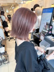 ラベンダーベージュ ハイライトカラー【横浜】k - Neolive aim 横浜店掲載