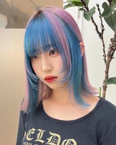 ウルフ　アンブレラカラー　デザインカラー　表参道 / 原宿 - Null 表参道本店 デザインカラー/ダブルカラー掲載