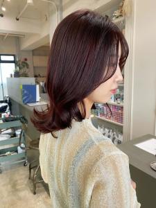 【pignon】暖色系カラー　レイヤーカット　顔まわりカット - 髪質改善 SEPT. 天神大名掲載