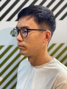 ワンセクションフォワードショート - BARBER-BAR 四谷店掲載