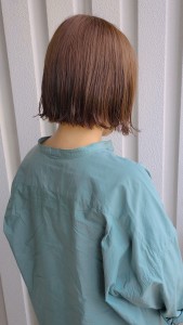 オレンジカラー×ボブ - エイムヘアメイク 舟入店掲載