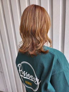白髪ぼかしハイライト - エイムヘアメイク 舟入店掲載