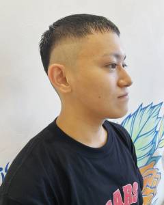 フェード風カット - mico hair salon掲載