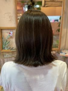 外ハネボブ/オリーブベージュ - MIENE Hair【髪質改善 × 本格エイジングケア専門】掲載