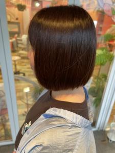 ミニボブ/アッシュブラウン - MIENE Hair【髪質改善 × 本格エイジングケア専門】掲載