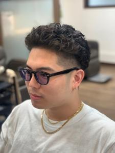 パーマ/２ブロック/メンズカット20代/理容室/床屋/水道橋 - 理容室 K-STYLE HAIR STUDIO 水道橋店/バーバー掲載