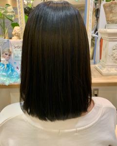 可愛くまとまるワンレンボブスタイル - MIENE Hair【髪質改善 × 本格エイジングケア専門】掲載