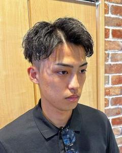 横浜メンズカットニュアンスパーマスパイキーショートバーバー - ＣＲＥＡ能見台掲載