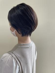 丸みショートボブ/大人ショート／ストレート/マットベージュ - ungu GALLERY掲載