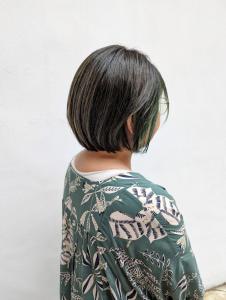 フェイスフレーミングカラー♪グリーン【AVENIR我孫子】 - AVENIR 我孫子店掲載