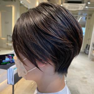 【三鷹　RISK 大橋佳菜子】前下がり束感ショート - HAIR DESIGN RISK掲載