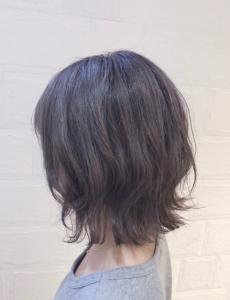 柔らか外ハネショートボブ《久保木 真緒》 - each f. hair&spa掲載