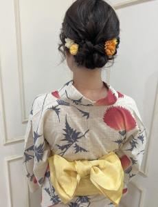 【crop es辻堂　藤田】浴衣着付け&シニヨンスタイル - crop-es湘南辻堂掲載