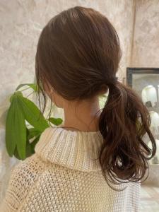 チョコレートブラウン　ナチュラルパーマ　ヘアアレンジ　 - W by GRITTERs掲載