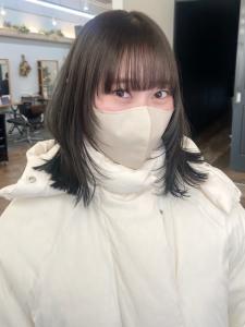 くびれレイヤー　ミディ　グレージュ　デザインカラー - canoe 博多ミスト店掲載