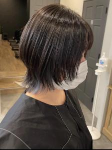 インナーカラー　ショートウルフ　レイヤーショート - canoe 博多ミスト店掲載