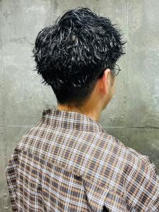 束感アップバング　メンズショート　ツイストパーマ - MEN'S SALON alfRed 瑞穂店掲載