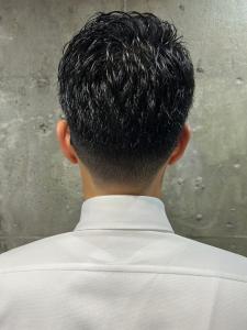 メンズ束感ショート　刈り上げ　ビジネスヘア　30代40代 - MEN'S SALON alfRed 瑞穂店掲載