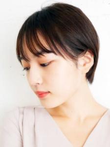 三軒茶屋_レディース_ショート_シースルーバング_小顔_ - HAIR & MAKE EARTH 三軒茶屋店掲載