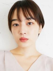 三軒茶屋_レディース_ショート_シースルーバング_丸み_小顔 - HAIR & MAKE EARTH 三軒茶屋店掲載
